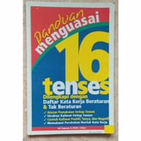 Image of Panduan menguasai 16 tenses
